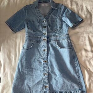 Stylish Blue Denim Dress